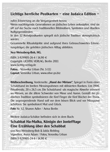 19.02.11 - Lichtigs herrliche Postkarten - eine Judaica Edition, HG Nea Weissberg-Bob